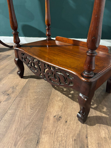 Victorian Mahogany Three Tier Whatnot