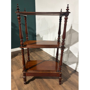 Victorian Mahogany Three Tier Whatnot