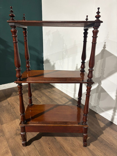Victorian Mahogany Three Tier Whatnot