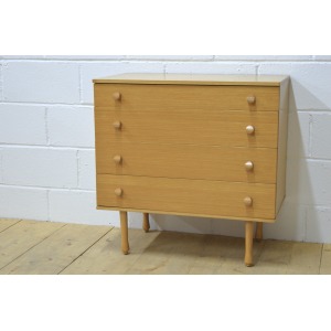vintage chest of drawers by Avalon light oak mid century danish design DELIVERY