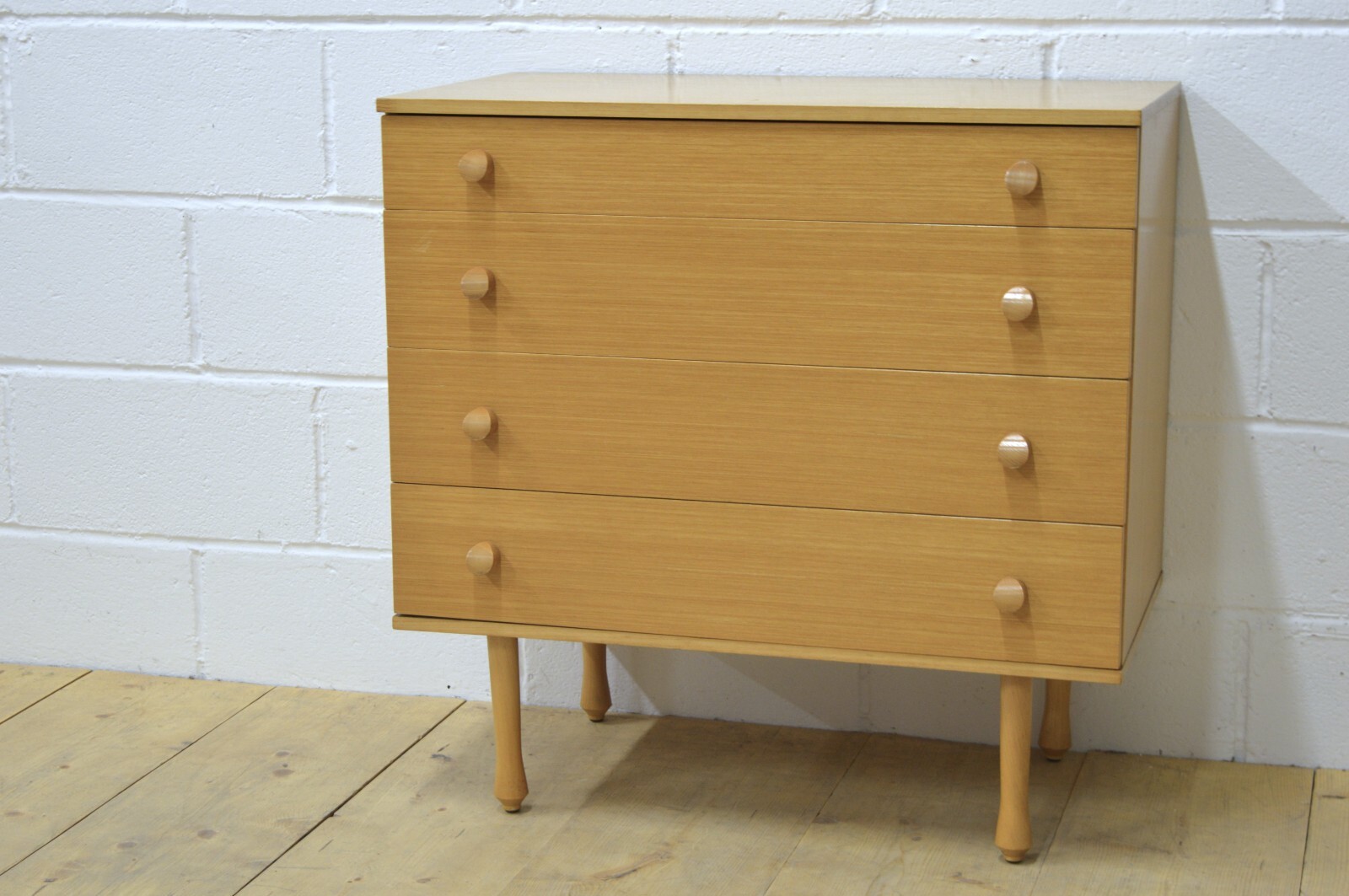vintage chest of drawers by Avalon light oak mid century danish design DELIVERY