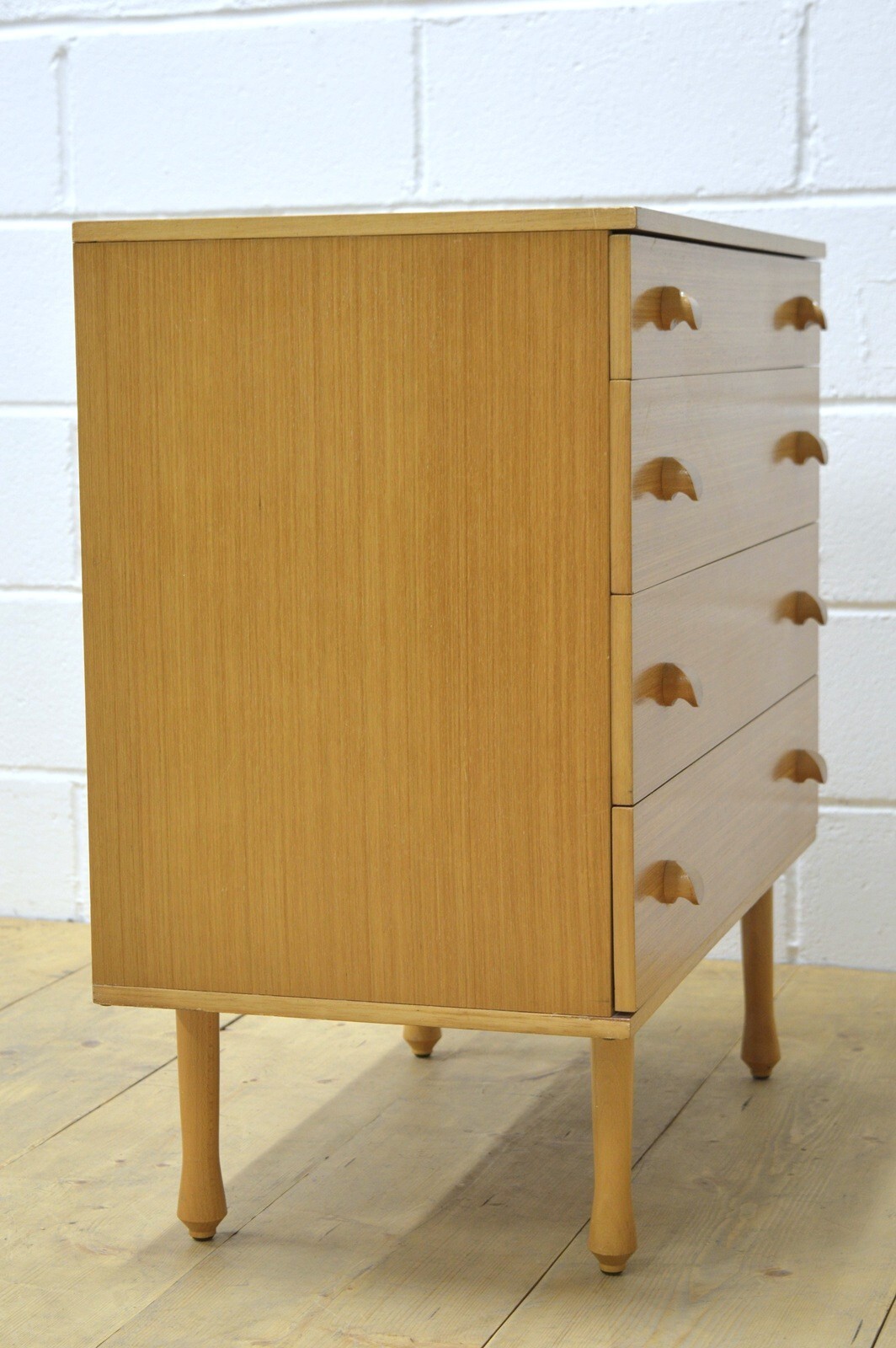 vintage chest of drawers by Avalon light oak mid century danish design DELIVERY
