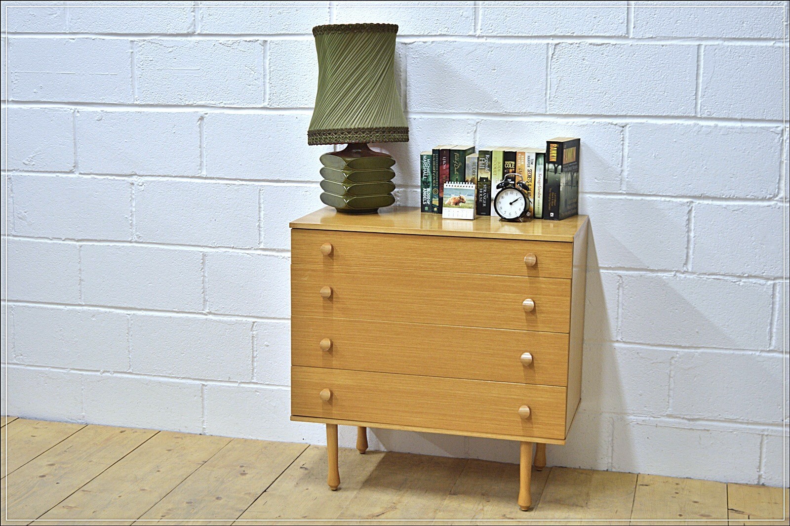 vintage chest of drawers by Avalon light oak mid century danish design DELIVERY