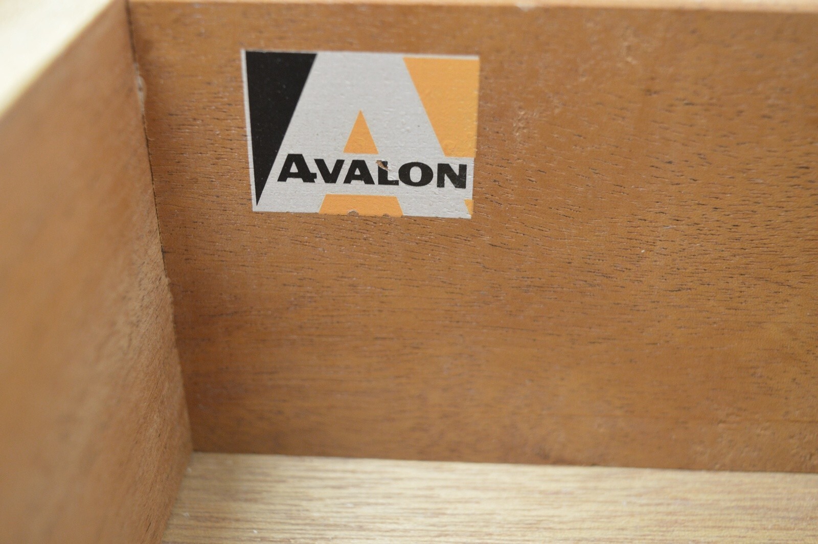 vintage desk Avalon light oak mid century hairpin legs danish design DELIVERY
