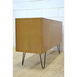 Vintage desk Stag light oak mid century danish design
