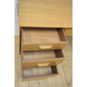 Vintage desk Stag light oak mid century danish design