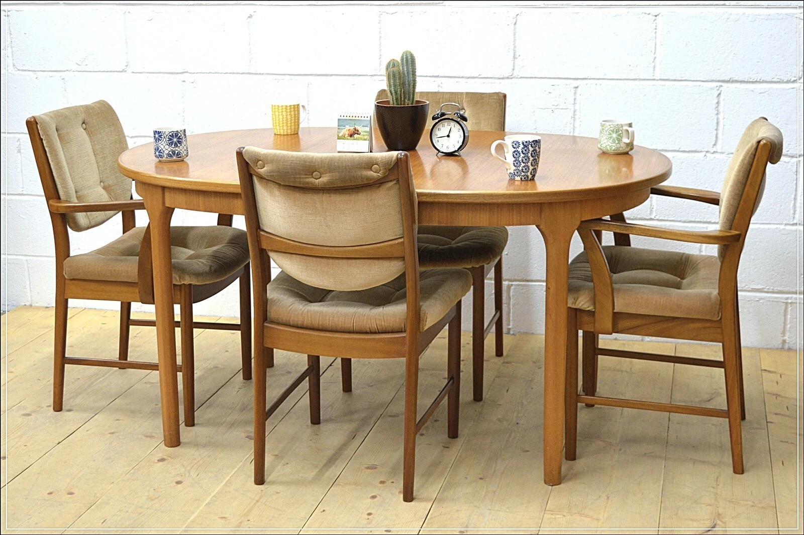 Vintage dining chairs ONLY McIntosh X 4 teak danish design mid century
