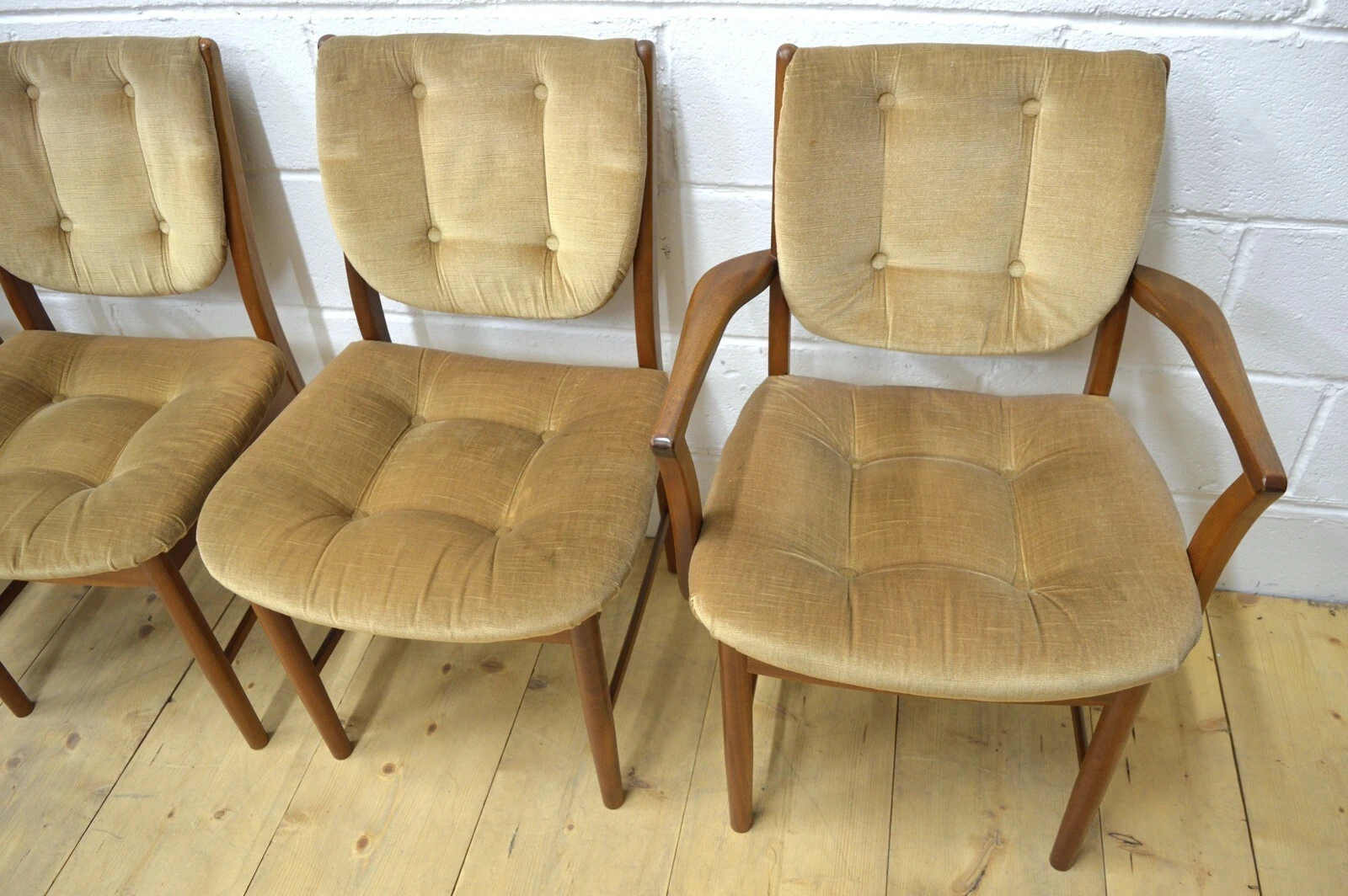 Vintage dining chairs ONLY McIntosh X 4 teak danish design mid century