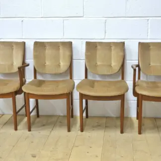Vintage dining chairs ONLY McIntosh X 4 teak danish design mid century