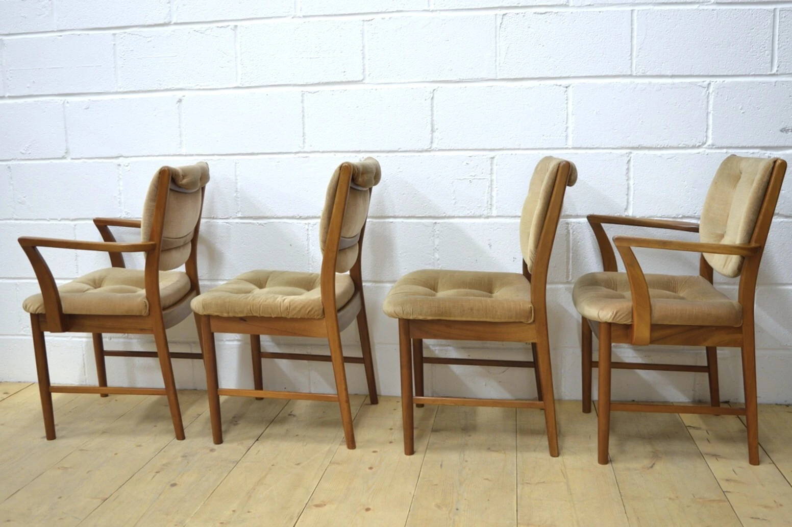 Vintage dining chairs ONLY McIntosh X 4 teak danish design mid century