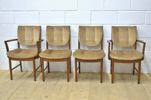 Vintage dining chairs ONLY McIntosh X 4 teak danish design mid century