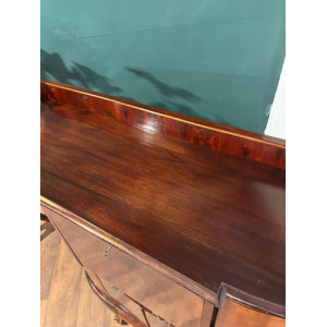 Vintage Mahogany Bureau With Side Cupboards