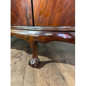Vintage Mahogany Bureau With Side Cupboards