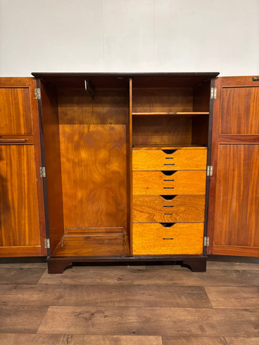 Vintage Mahogany Gents Robe