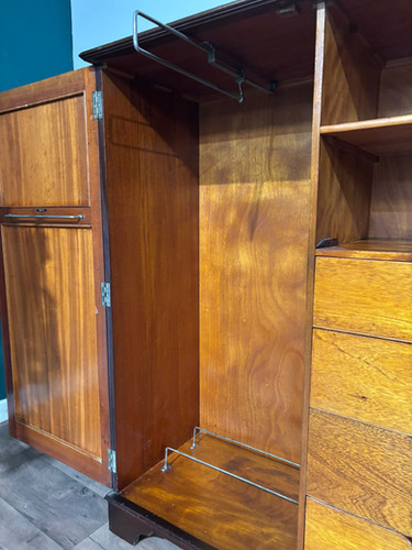 Vintage Mahogany Gents Robe