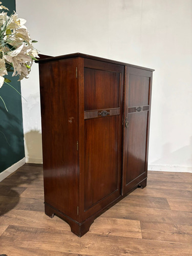 Vintage Mahogany Gents Robe