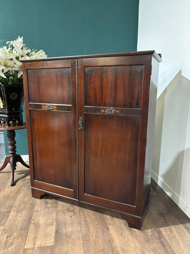 Vintage Mahogany Gents Robe
