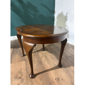 Vintage Mahogany Kidney Shaped Side Table