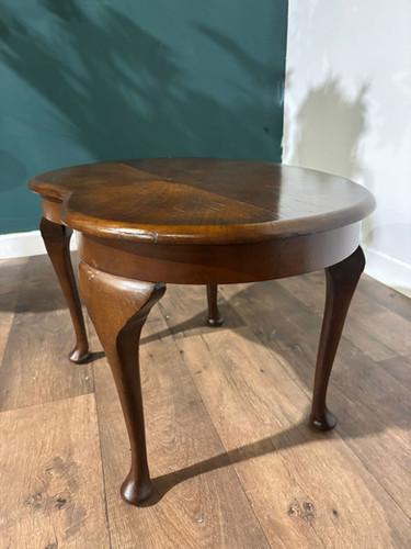Vintage Mahogany Kidney Shaped Side Table