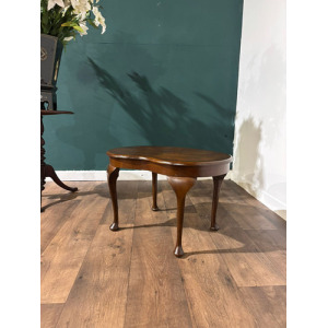 Vintage Mahogany Kidney Shaped Side Table