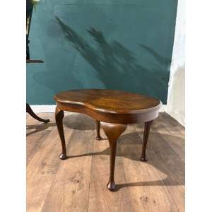 Vintage Mahogany Kidney Shaped Side Table
