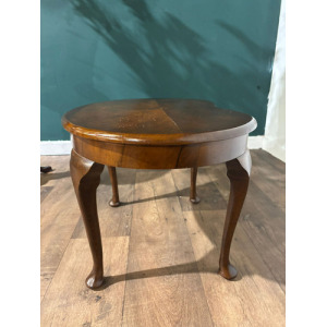 Vintage Mahogany Kidney Shaped Side Table