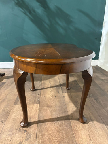 Vintage Mahogany Kidney Shaped Side Table