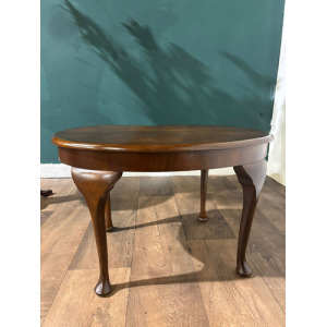 Vintage Mahogany Kidney Shaped Side Table
