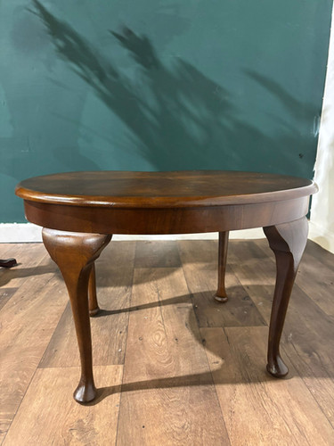 Vintage Mahogany Kidney Shaped Side Table
