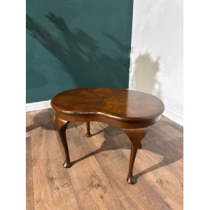 Vintage Mahogany Kidney Shaped Side Table
