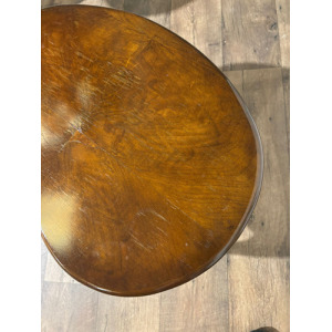 Vintage Mahogany Kidney Shaped Side Table
