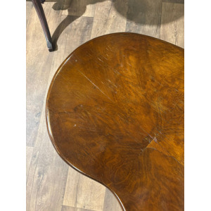 Vintage Mahogany Kidney Shaped Side Table