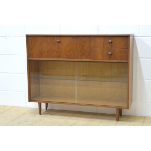 vintage sideboard bookcase bureau teak Avalon mid century danish UK DELIVERY