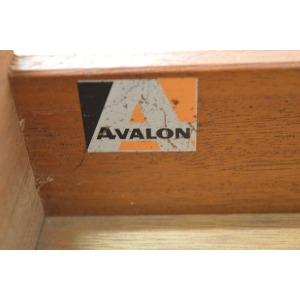 vintage sideboard bookcase bureau teak Avalon mid century danish UK DELIVERY