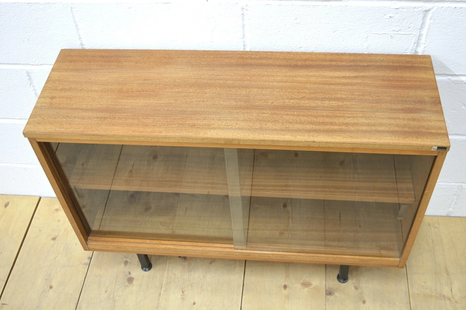 Vintage sideboard bookcase Tansad Furniture teak danish mid century