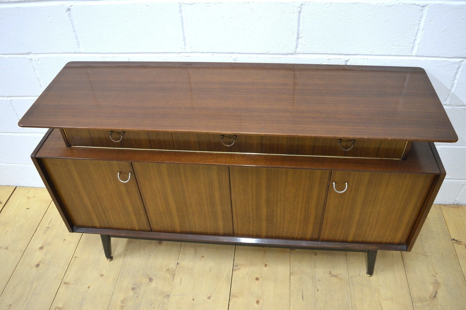 Vintage sideboard G Plan EGomme Librenza teak danish design mid century