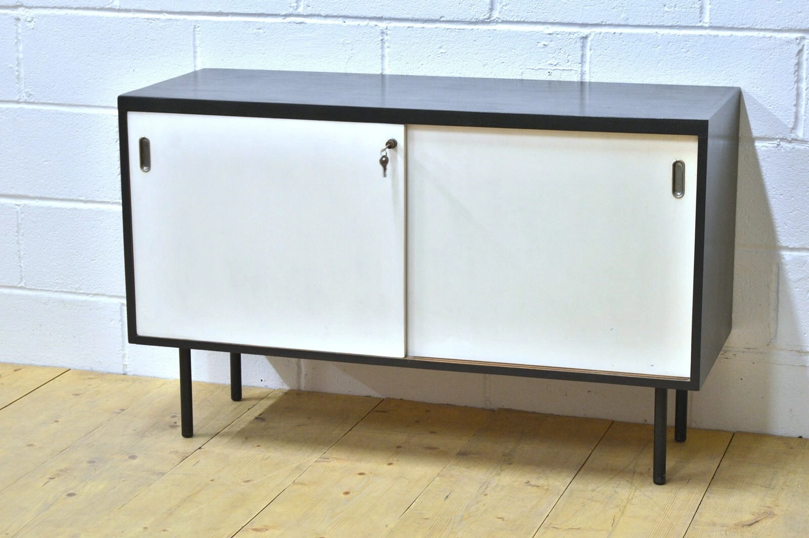 Vintage sideboard industrial office library danish design mid century