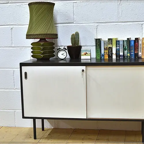Vintage sideboard industrial office library danish design mid century