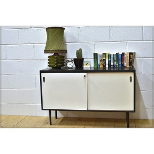 Vintage sideboard industrial office library danish design mid century