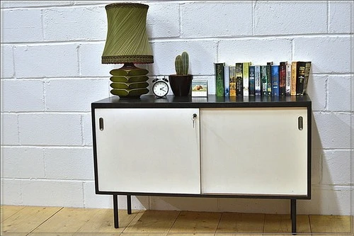 Vintage sideboard industrial office library danish design mid century